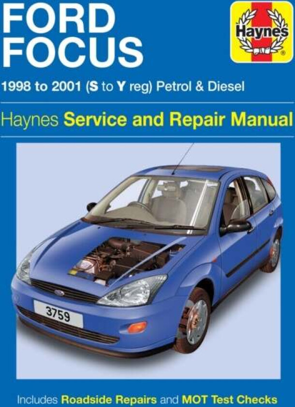 Ford Focus Petrol & Diesel (98 - 01) Haynes Repair Manual av Haynes Publishing