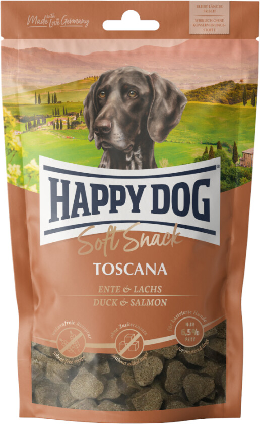 Happy Dog Toscana Mykt Hundegodteri 100 g