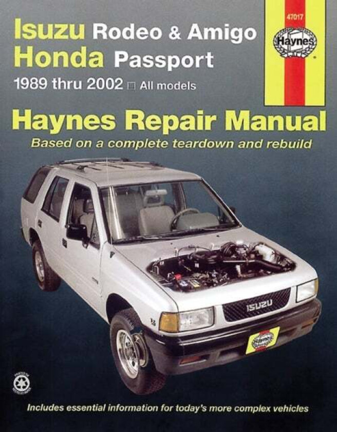Isuzu Rodeo, Amigo & Honda Passport (89 - 02) av Haynes Publishing