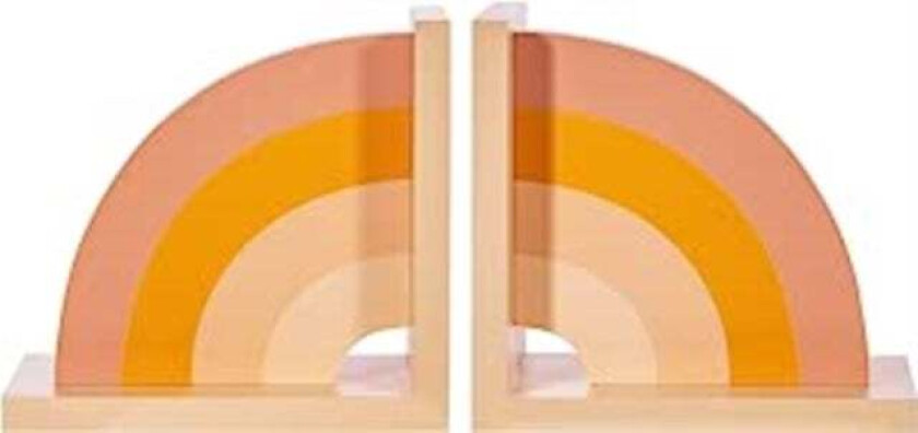 Earth Rainbow Bookends
