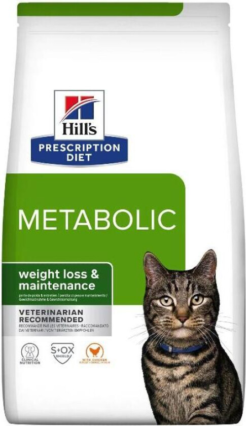 Hill's Prescription Diet Feline Metabolic Weight Loss & Manitenace Chicken (8 kg)