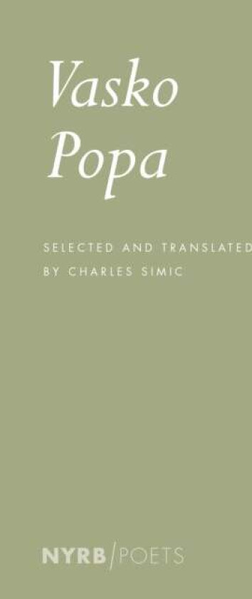 Vasko Popa: Poems av Vasko Popa
