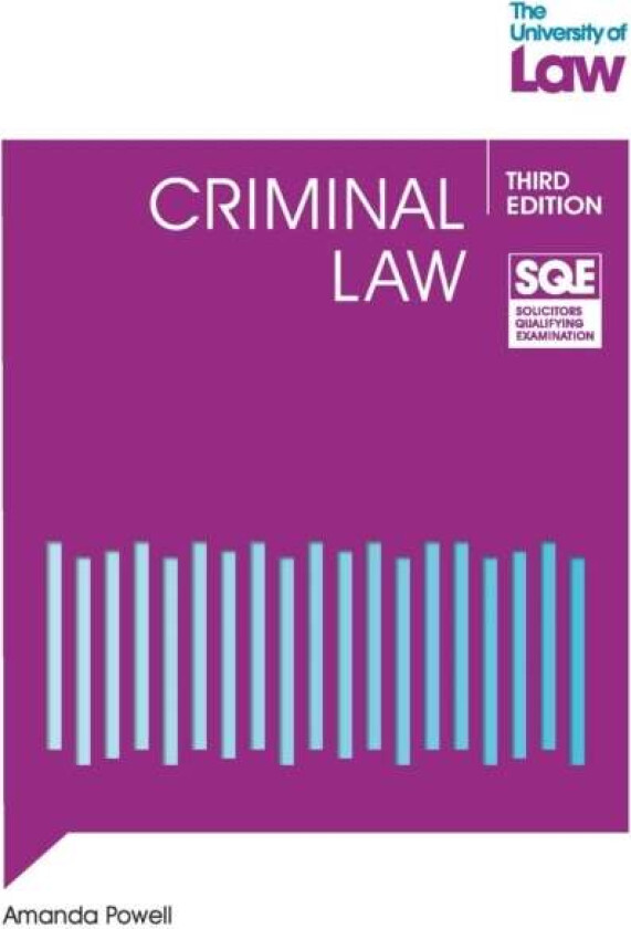 SQE - Criminal Law 3e av Amanda Powell