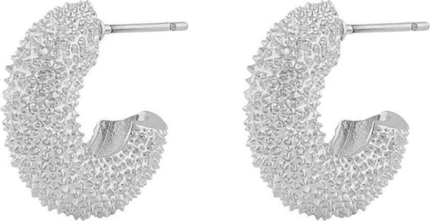 Snö Of Sweden Lise Oval Earring Plain Silver Onesize