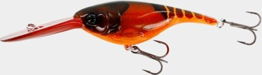 Bilde av Babybite Dr Crankbait 6,5cm 13g Floating, wobbler 3d Fire Craw