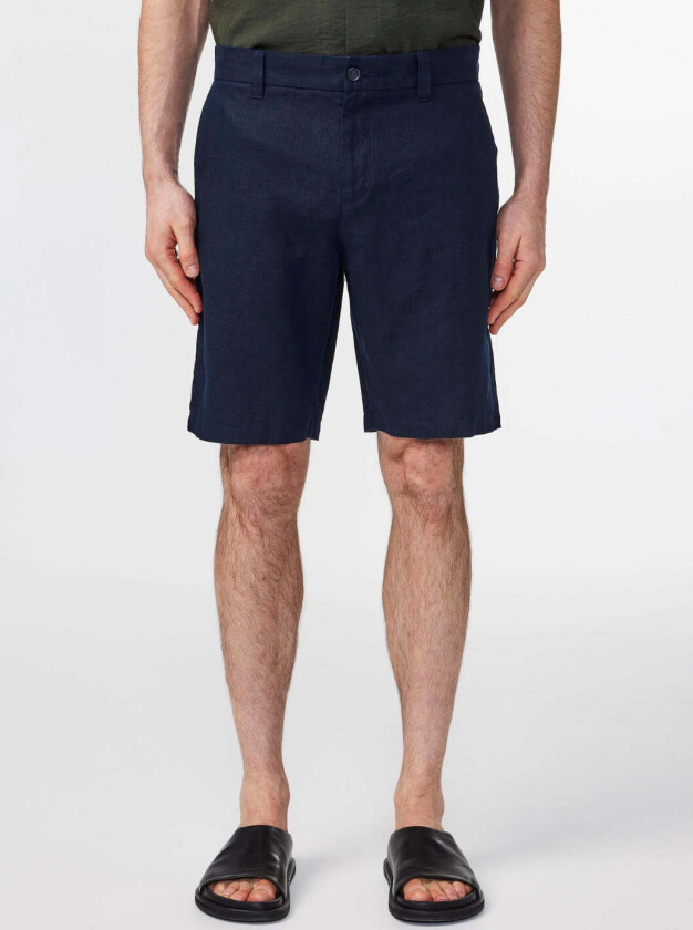 CROWN LINEN SHORTS Marine, 30