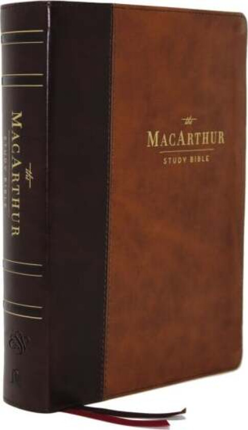 ESV, MacArthur Study Bible, 2nd Edition, Leathersoft, Brown