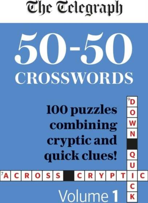 The Telegraph 50-50 Crosswords Volume 1 av Telegraph Media Group Ltd