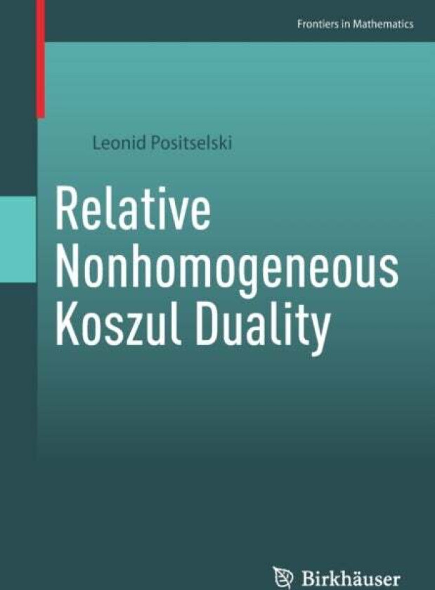 Relative Nonhomogeneous Koszul Duality av Leonid Positselski