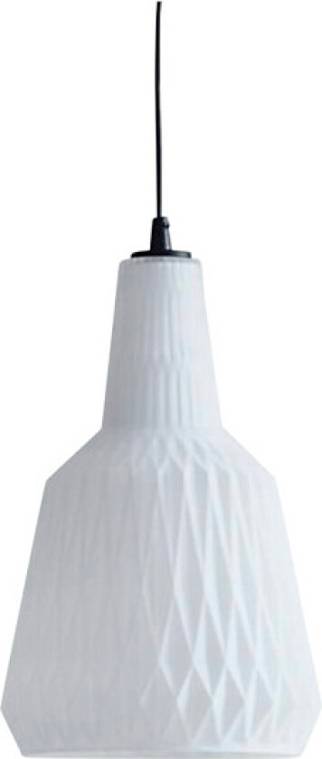 Belarion hengelampe, opal, 1lk, glass