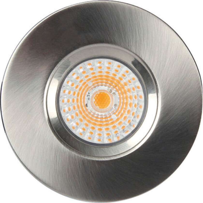 Altea Fast LED Downlight 8W Børstet Stål IP44 - 3225468