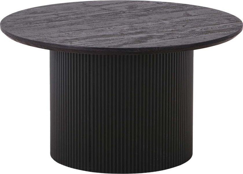 Boavista sofabord Ø80cm mørkebrun.