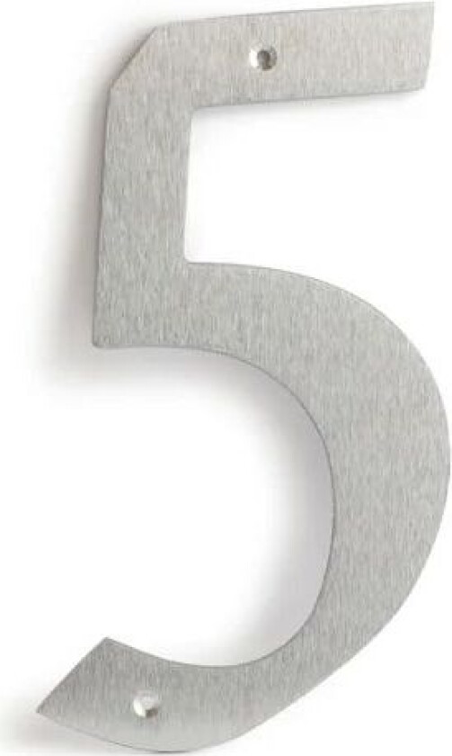 Husnummer 573-5 205 Mm Matt Krom Forbrukerpakning