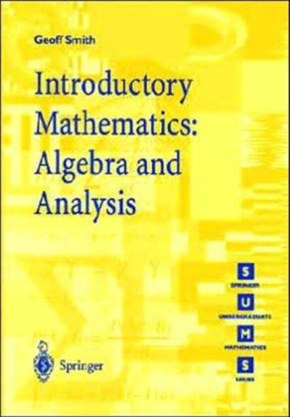 Introductory Mathematics: Algebra and Analysis av Geoffrey C. Smith