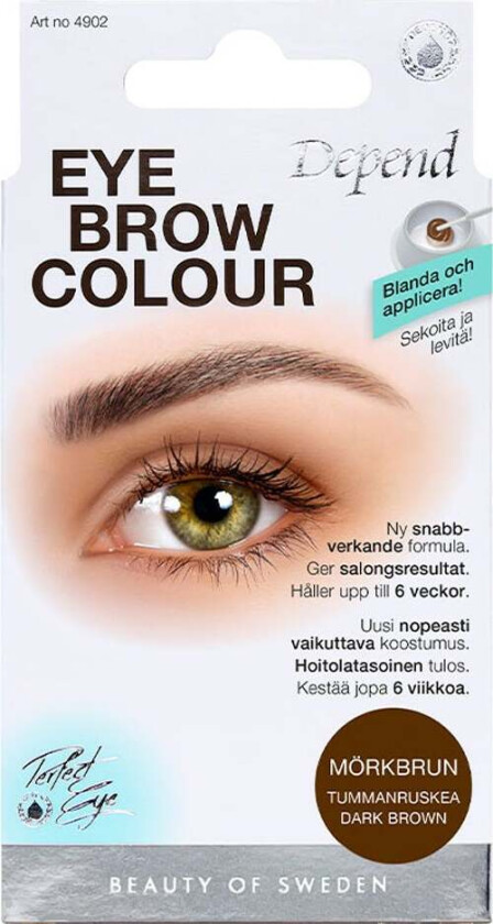 Eyebrow Colour Dark Brown