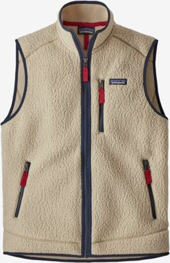 Retro Pile Vest M's khaki/sisu brown