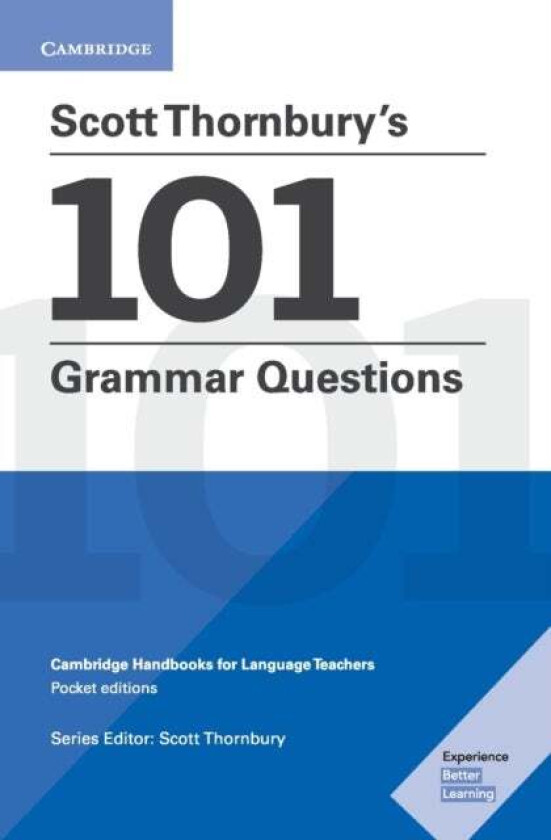 Scott Thornbury's 101 Grammar Questions Pocket Editions av Scott Thornbury