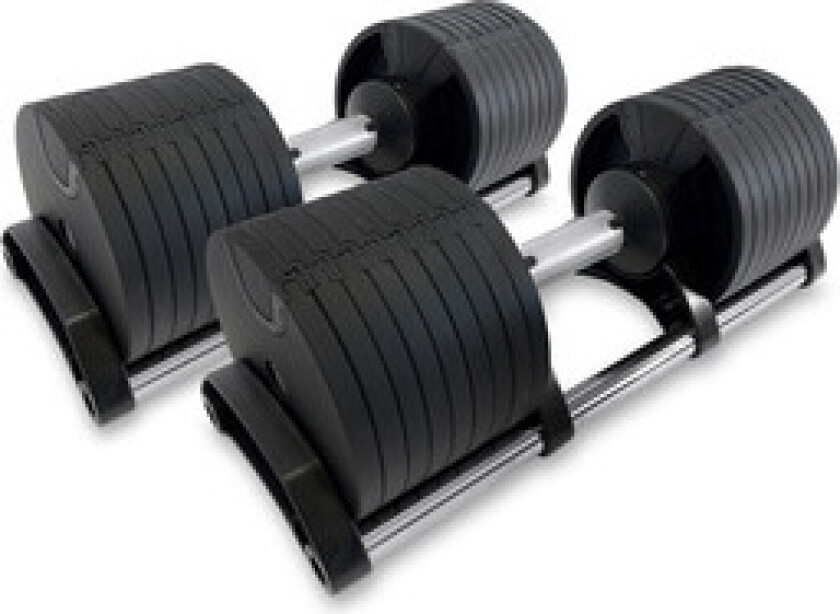 Adjustable dumbbells, 2 x 2-32 kg, JTC Power