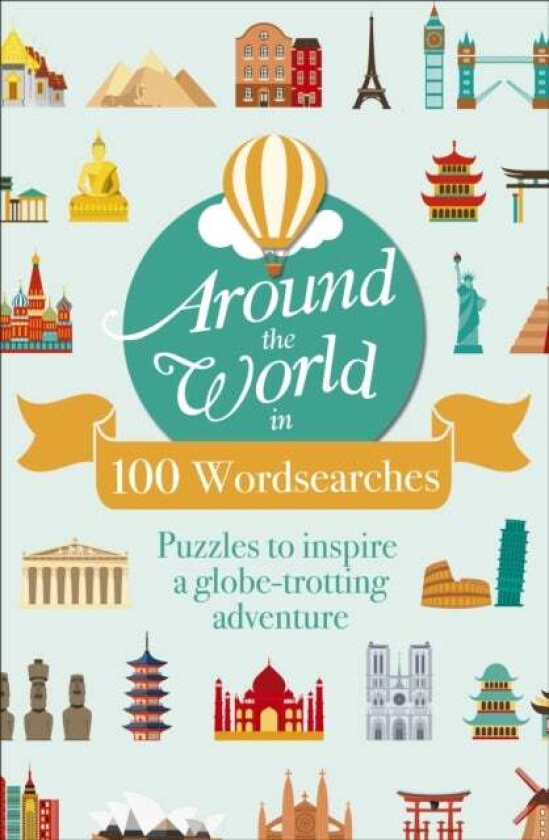 Around the World in 100 Wordsearches av Eric Saunders