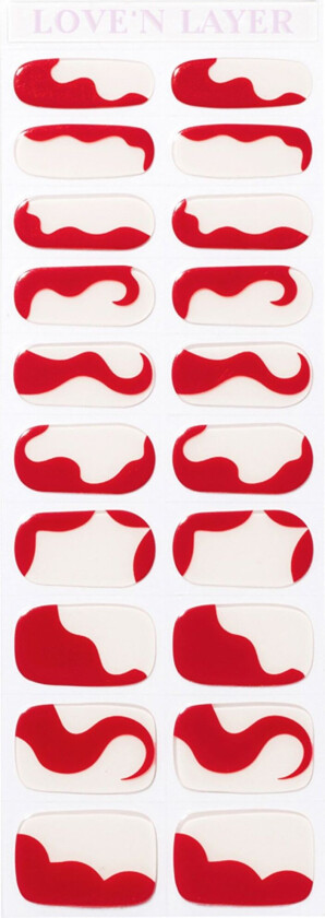Bilde av Abstraction Layers Grape Red