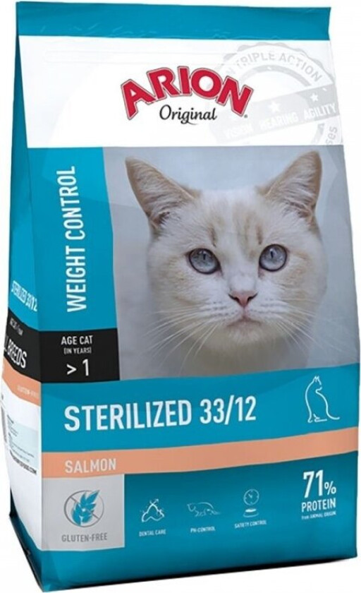 Arion Original Cat Sterilized Salmon (7,5 kg)