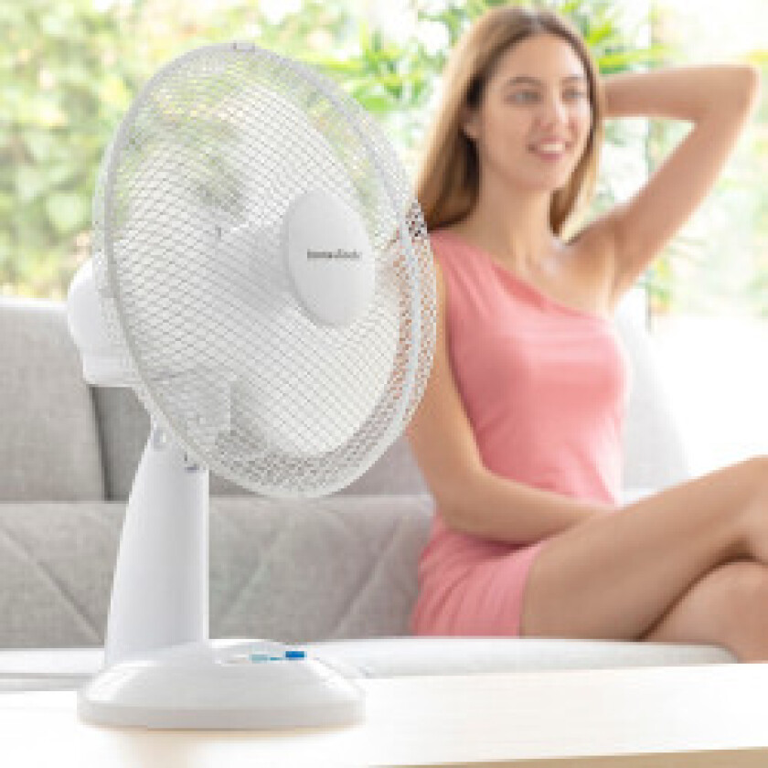 Bilde av Bordvifte InnovaGoods Hvit 35 W Ø30 cm
