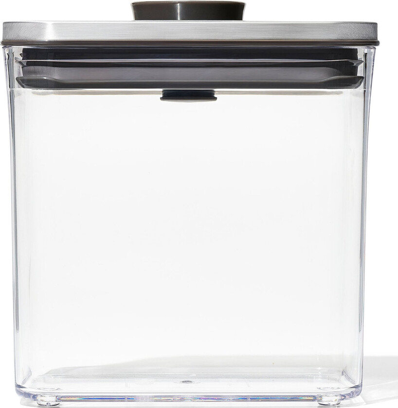 POP rektangulær stålbeholder 1,6 liter