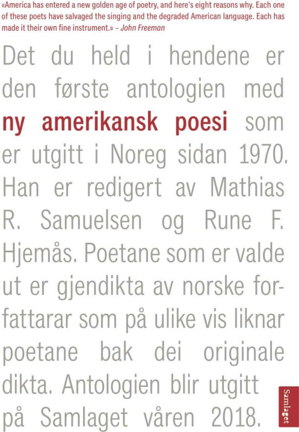Ny amerikansk poesi
