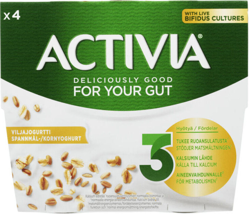Activia Yoghurt Korn 4x125g