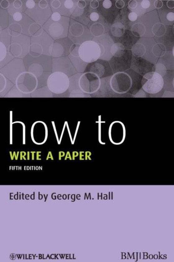 How To Write a Paper