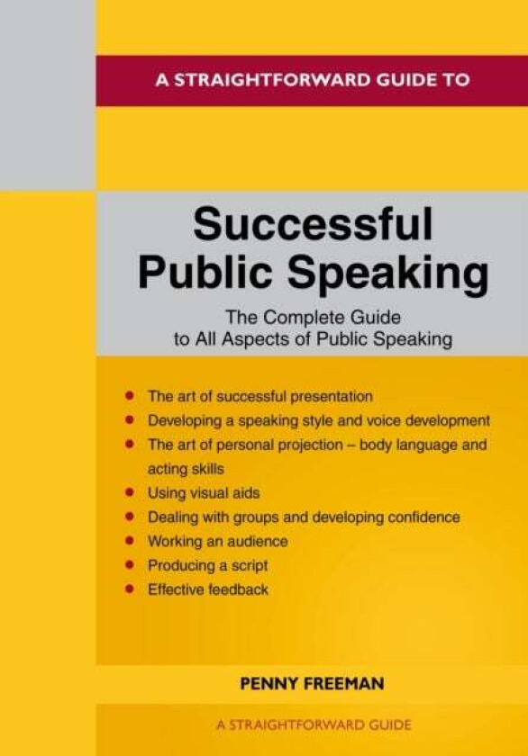 A Straightforward Guide To Successful Public Speaking av Rosemary Riley