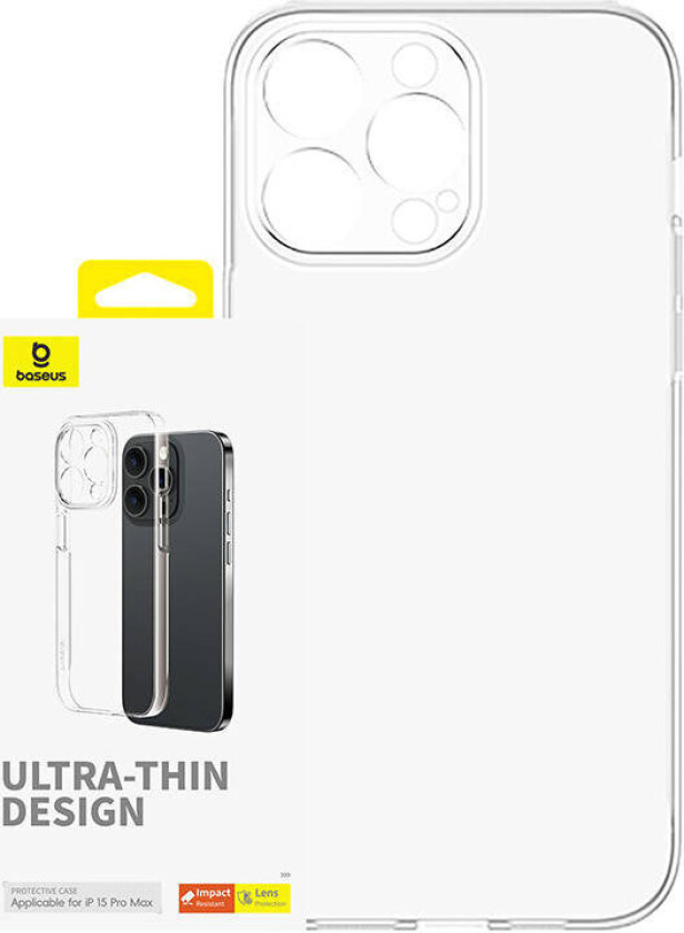 Phone Case for iPhone 15 ProMax OS-Lucent Series (Clear)