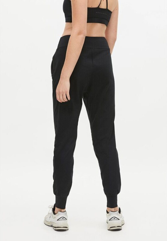 Women's Soft Jersey Pants S, Black