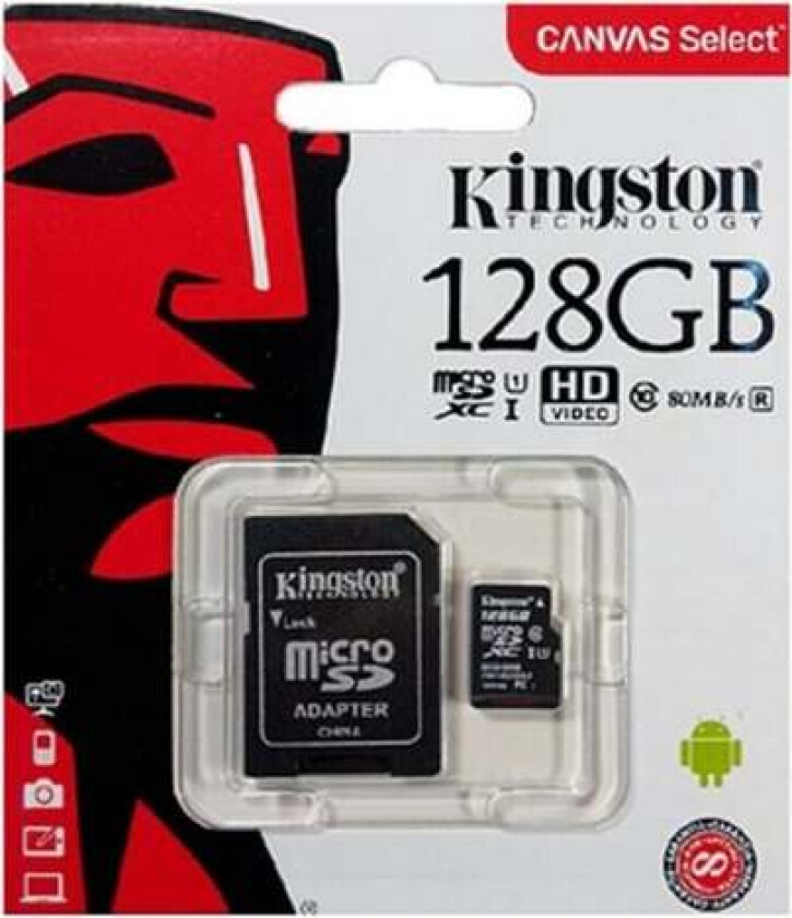 Canvas MicroSD 128GB