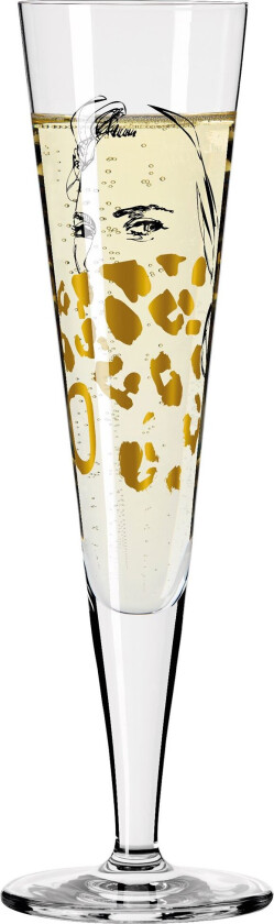 Goldnacht champagneglass, NO:11