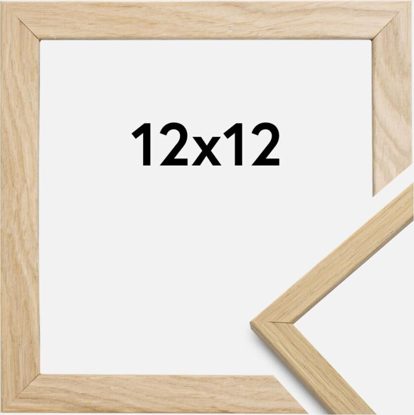 Ramme Edsbyn Eik 12x12 Cm