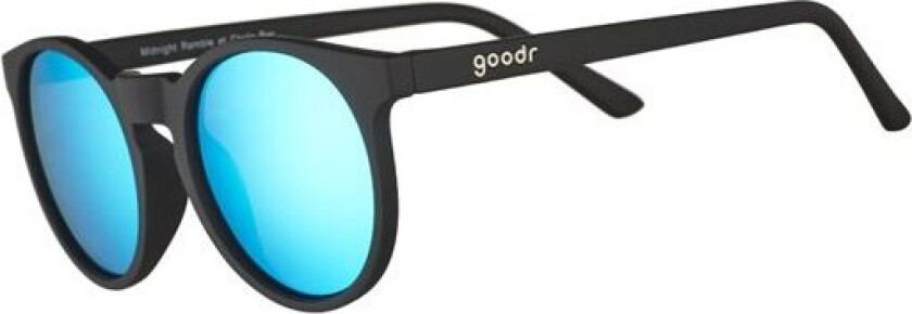 Goodr Sunglasses Midnight Ramble At Circle Bar Black Onesize OneSize
