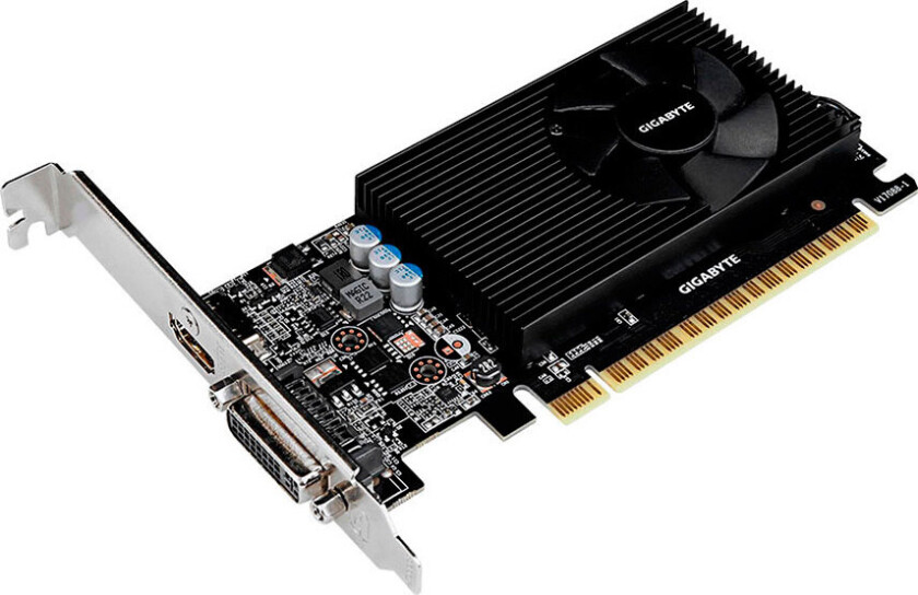 Gigabyte GV-N730D5-2GL - Grafikkort - GF GT 730 - 2 GB GDDR5 - PCIe 2.0 x8 - DVI, HDMI