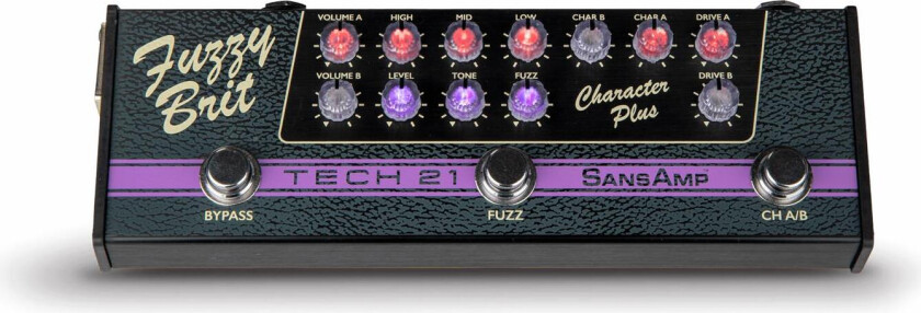 Sansamp Character Plus Series Fuzzy Brit