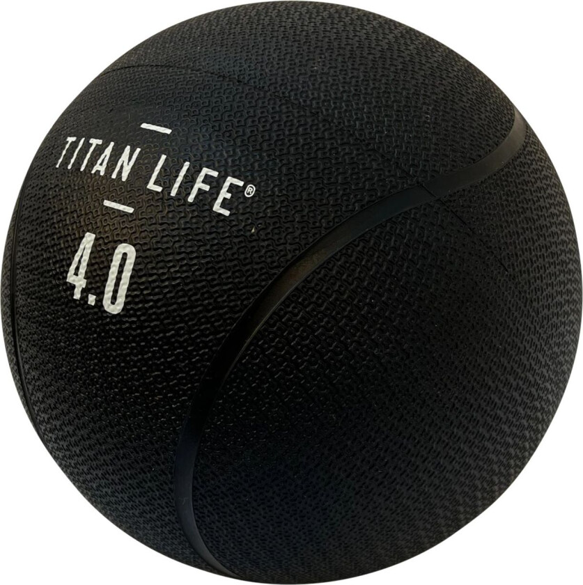 Titan Life - Medicine Ball 4 kg, medisinball BLACK