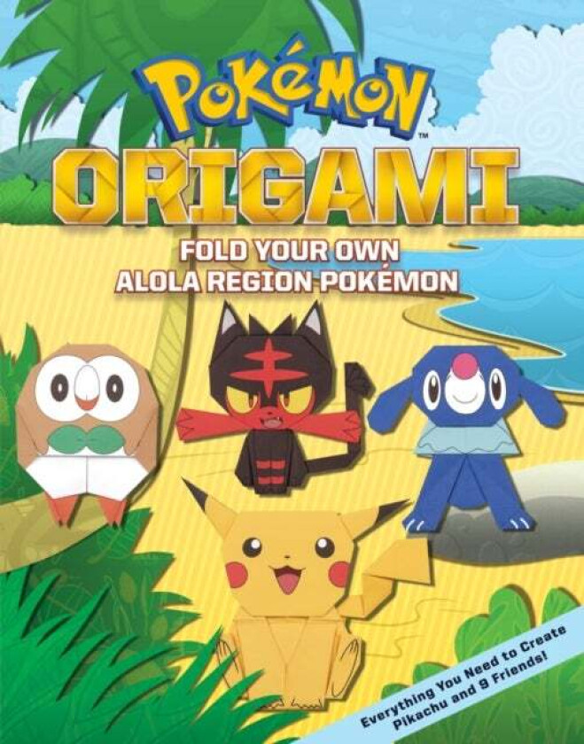 Fold Your Own Alola Region Pokemon av Scholastic