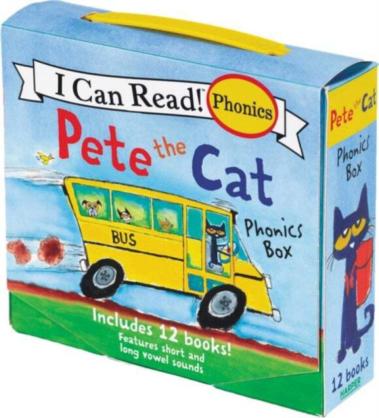 Pete the Cat 12-Book Phonics Fun! av James Dean, Kimberly Dean