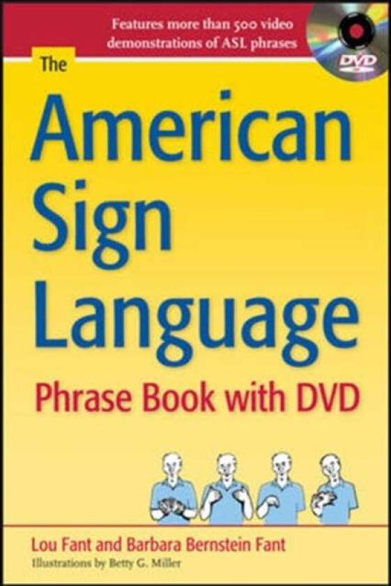 The American Sign Language Phrase Book with DVD av Barbara Bernstein Fant, Lou Fant