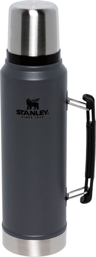 Stanley Thermos Stanley's legendary classic 1.0 L charcoal