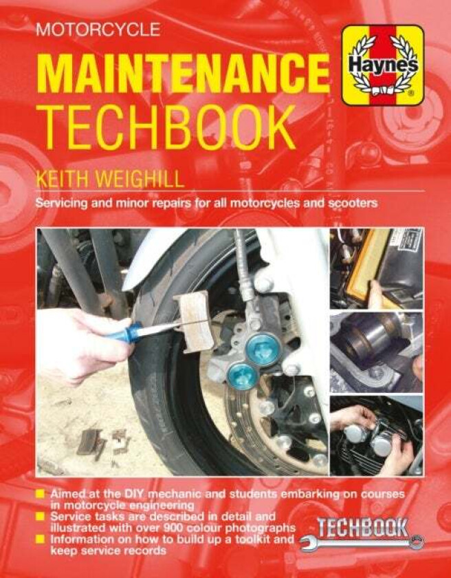 Motorcycle Maintenance Techbook av Haynes Publishing