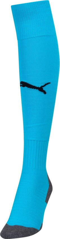 Team Liga Socks Core, fotballstrømpe unisex Blue Atoll-puma Blac