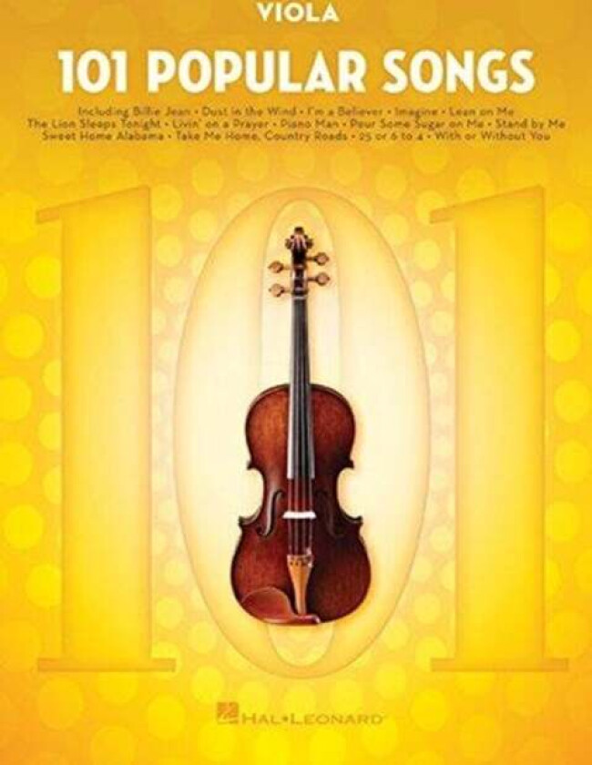 101 Popular Songs av Hal Leonard Publishing Corporation
