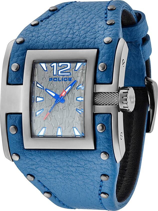 Avenger PL13401JSU/61A - Kvarts - Gunmetal - Unisex - Skinn - Mineral