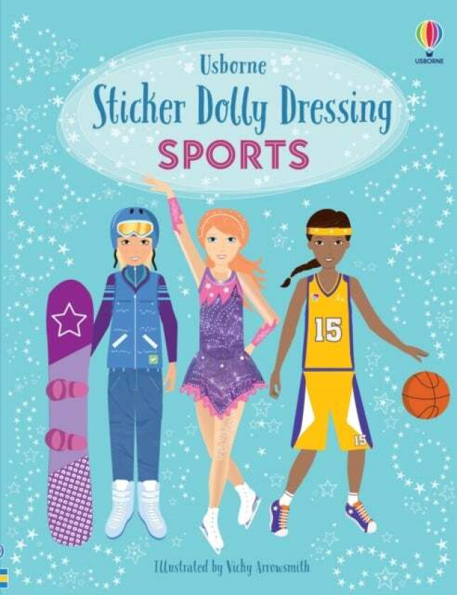 Sticker Dolly Dressing Sports av Fiona Watt