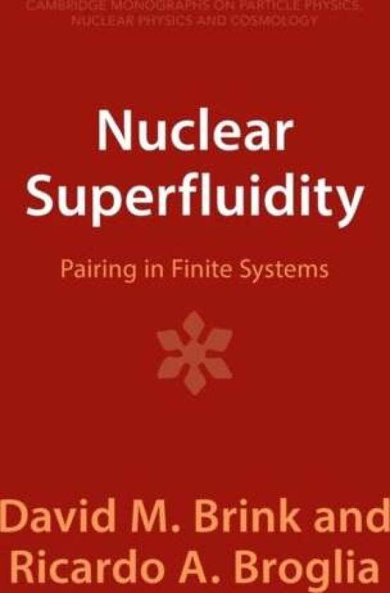 Nuclear Superfluidity av David M. (University of Oxford) Brink, Ricardo A. (Universita degli Studi di Milano) Broglia